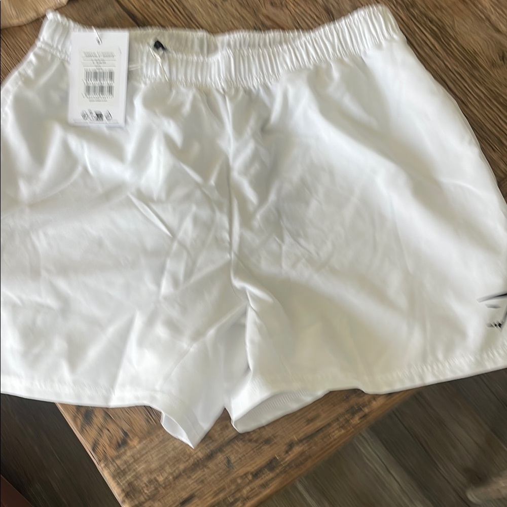 Gymshark White Athletic Shorts
